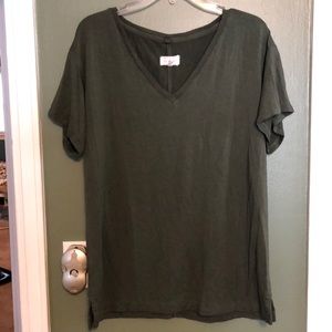Olive green t shirt